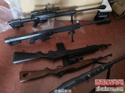 云南查获藏枪窝点 8万支仿真枪堪称“军火库”