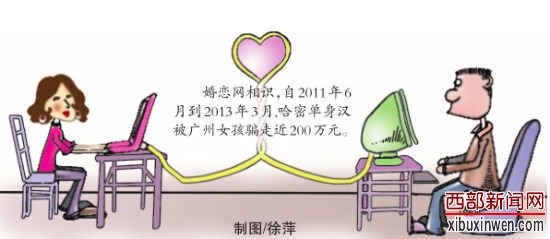 新疆哈密一男子网恋两年被女网友骗近200万