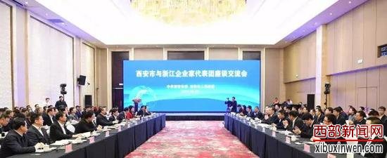 |西安市与浙江企业家代表团座谈交流会|